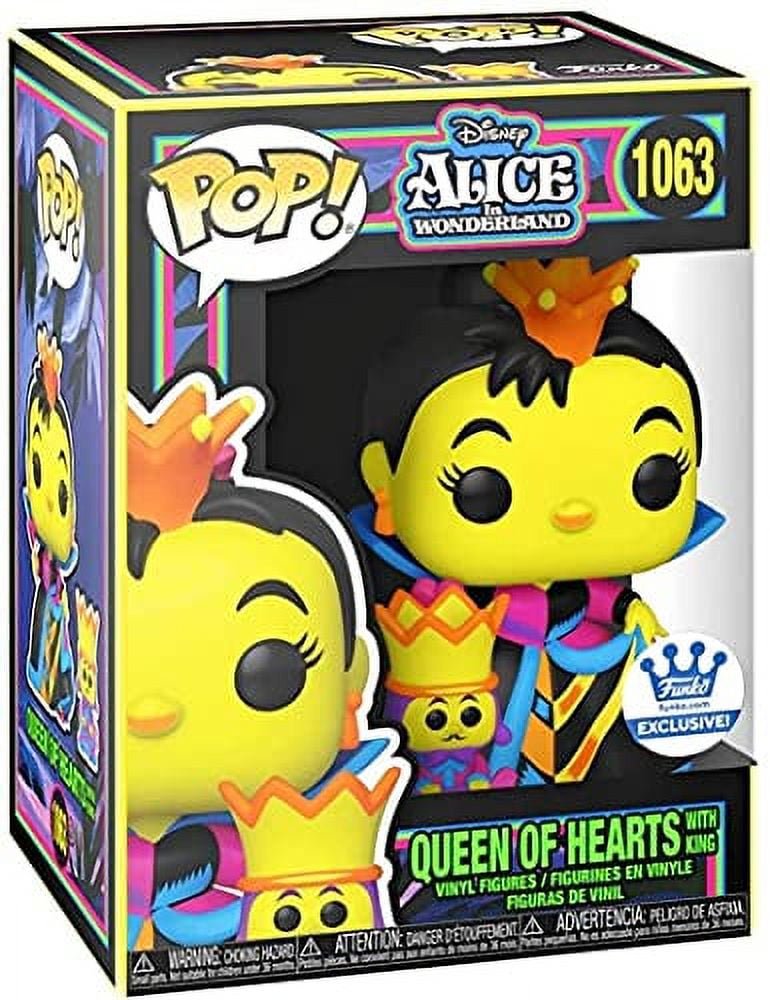 Funko Pop! 1063 Alice in Wonderland Queen of Hearts Black Light Vinyl Figure