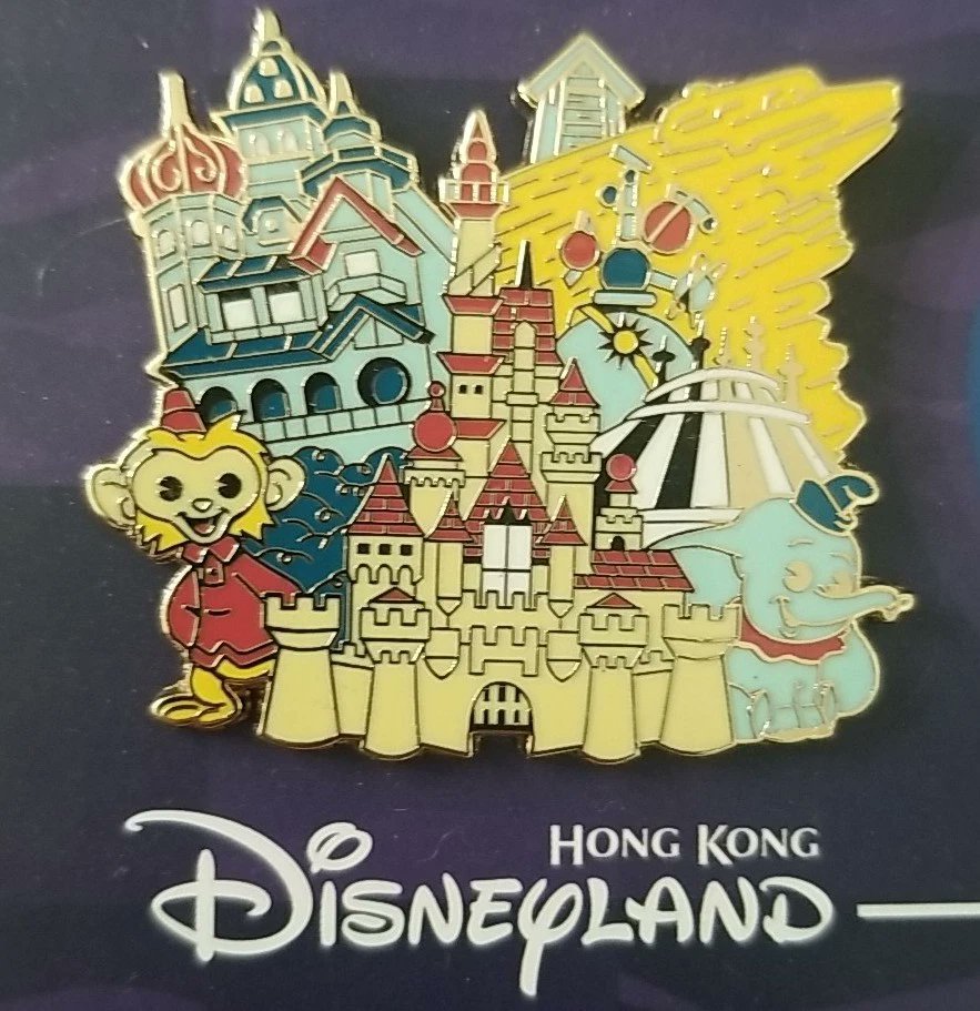 Celebrate Disney destinations around the globe with this 2022 D23 Gold Member “Disney Parks Around the World” collectible pin set.