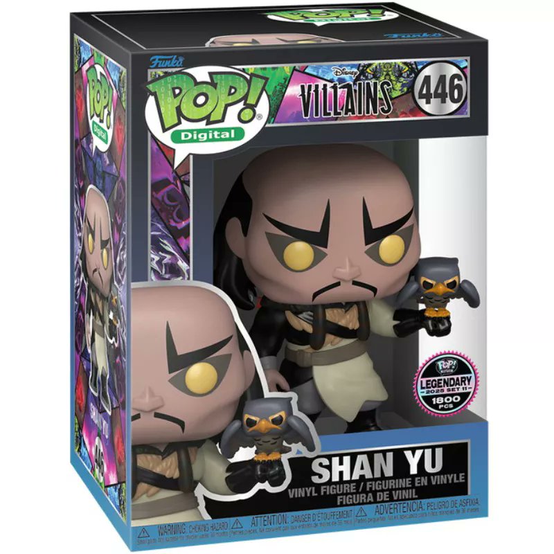 Funko Pop! Digital Villains – Shan Yu #446 – Disney