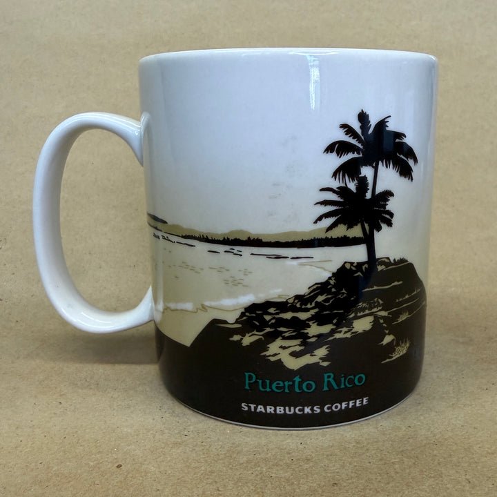 Starbucks 'Wish You Were Here' Collection Puerto Rico City Mug - Collectible Ceramic
