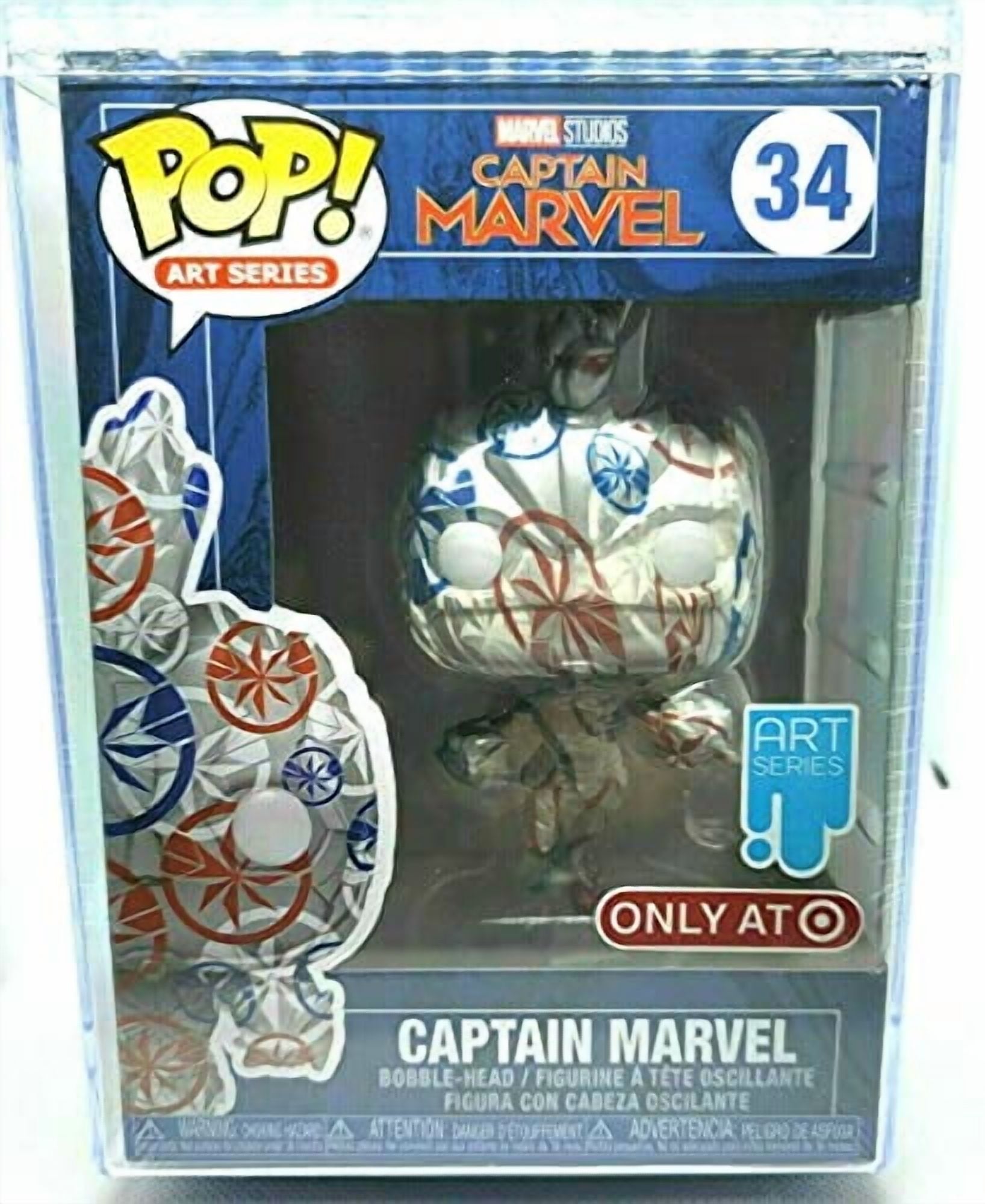 Funko Pop! Artist Series - Marvel Avengers: Captain Marvel #34 Vinyl Figure