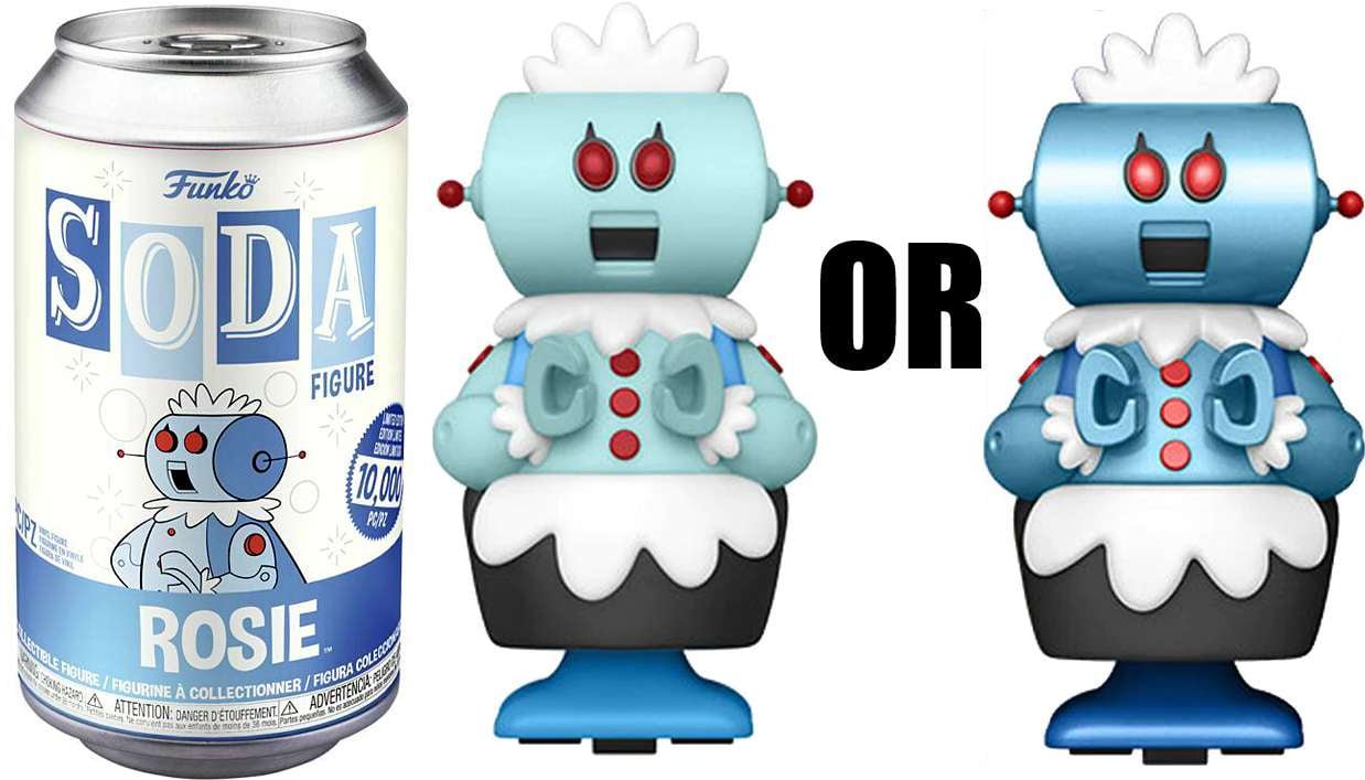 Funko The Jetsons Vinyl Soda Rosie Vinyl Figure (1 RANDOM Figure Look For The Chase!)