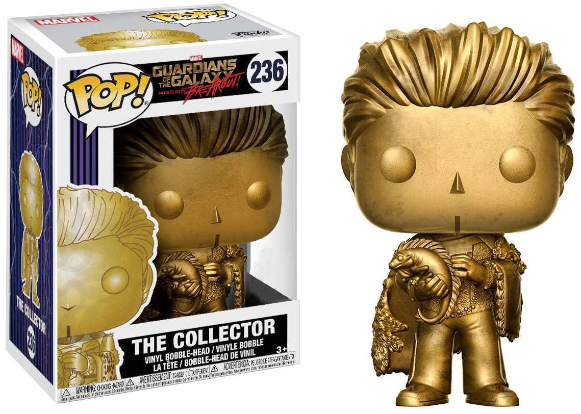 Funko POP! Marvel The Collector Vinyl Bobble Head (Gold)