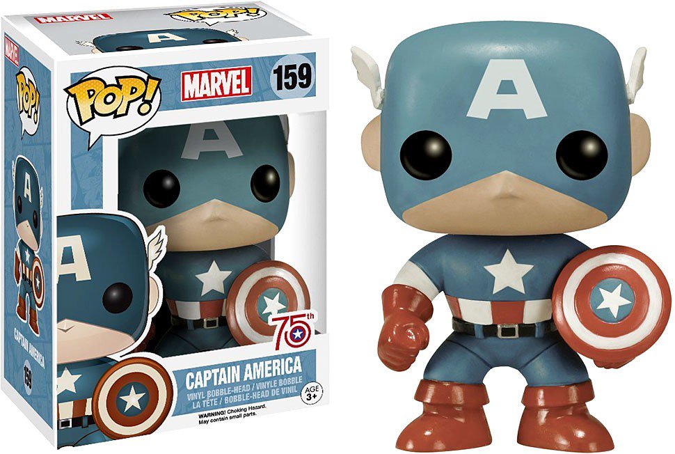 159 Captain America (Sepia Tone) - Marvel Funko POP