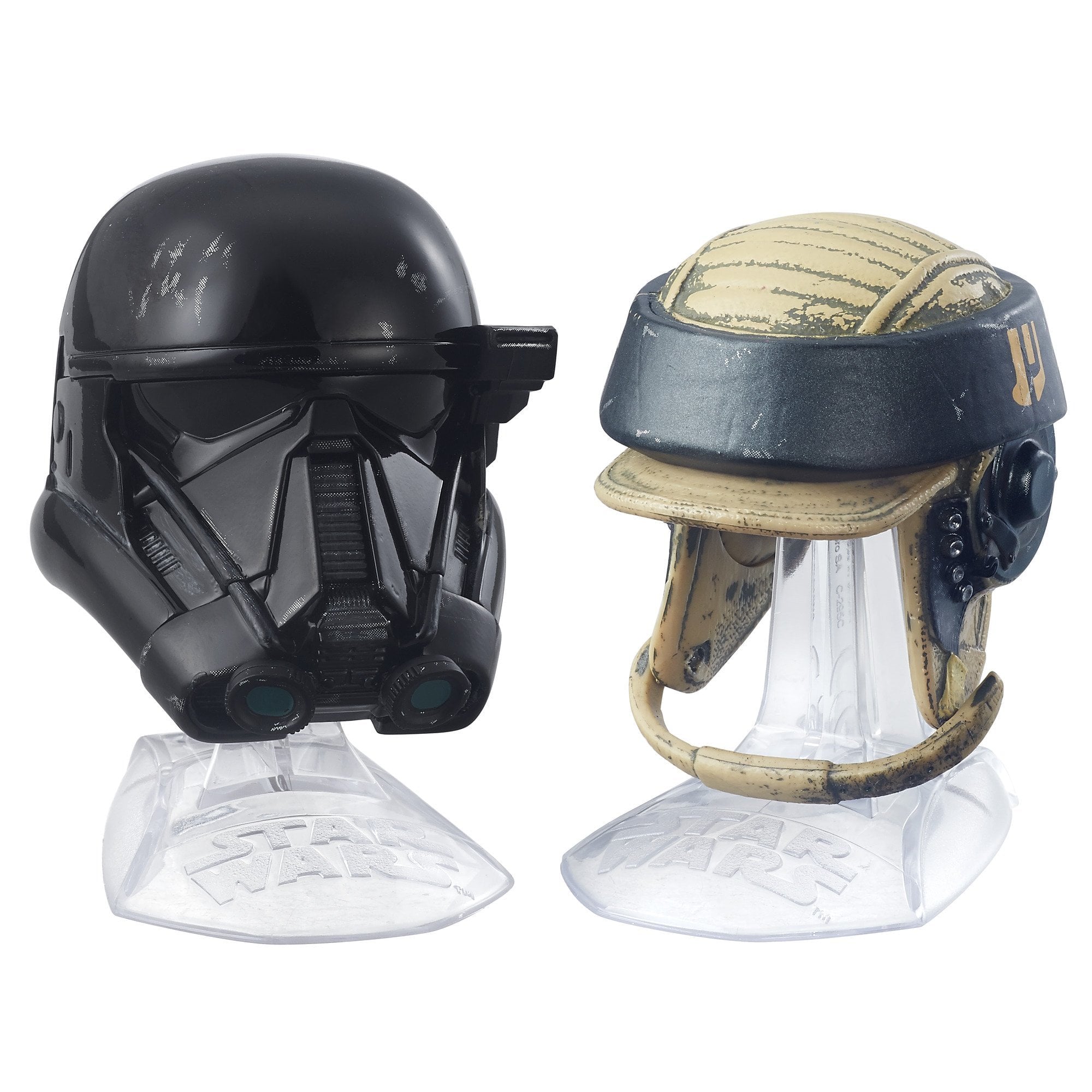 Imperial Death Trooper & Rebel Commando Diecast Helmet 2-Pack