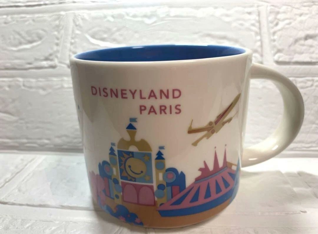 Starbucks You Are Here Collection Disneyland Paris Coffee Mug