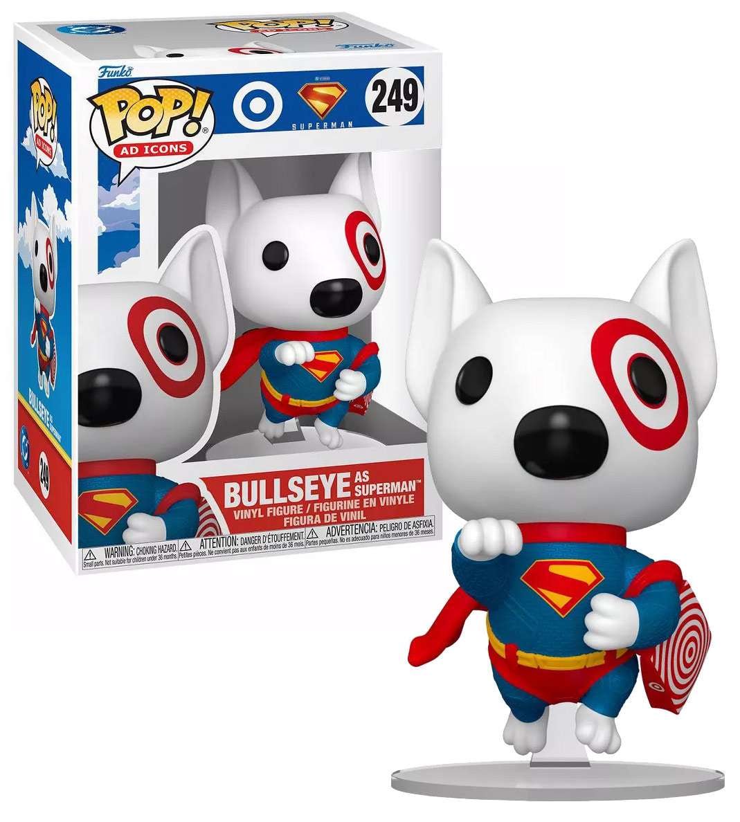 Funko POP! Ad Icons Bullseye Vinyl Bobble Head (as Superman)