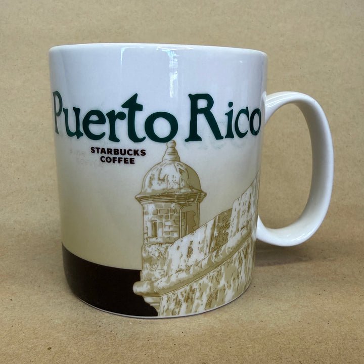 Starbucks 'Wish You Were Here' Collection Puerto Rico City Mug - Collectible Ceramic