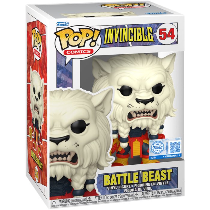 Funko Pop! Comics: Battle Beast #54  (Invincible)