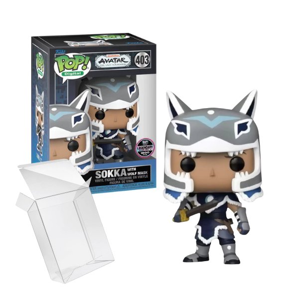 Funko Pop! Avatar - Sokka with Wolf Mask # 403