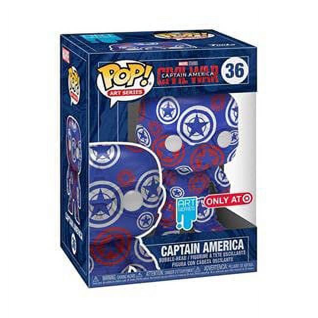 Funko POP! Art Series Marvel Captain America Civil War Captain America #36 Exclusive