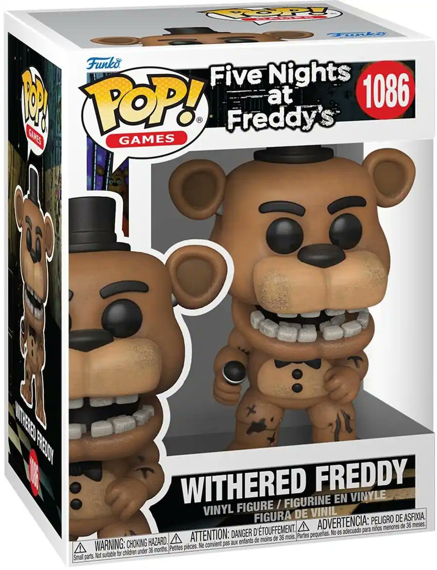 Funko POP Games Five Nights at Freddy's Withered Freddy Vinyl Figure