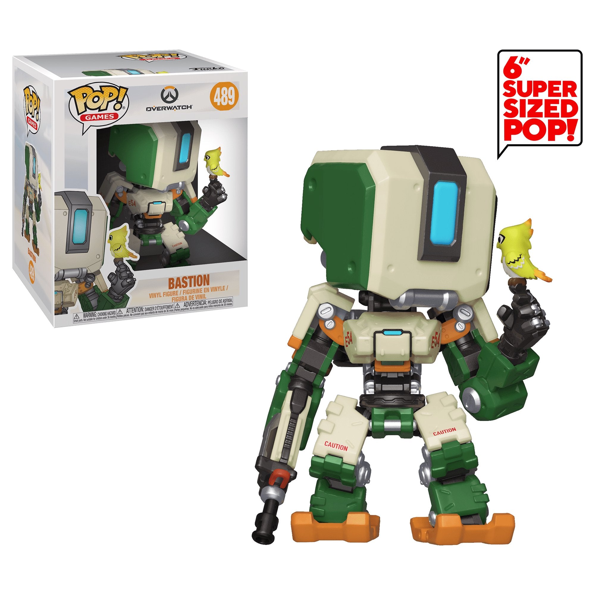Funko POP! Games Overwatch: Bastion 6", Vinyl Figure