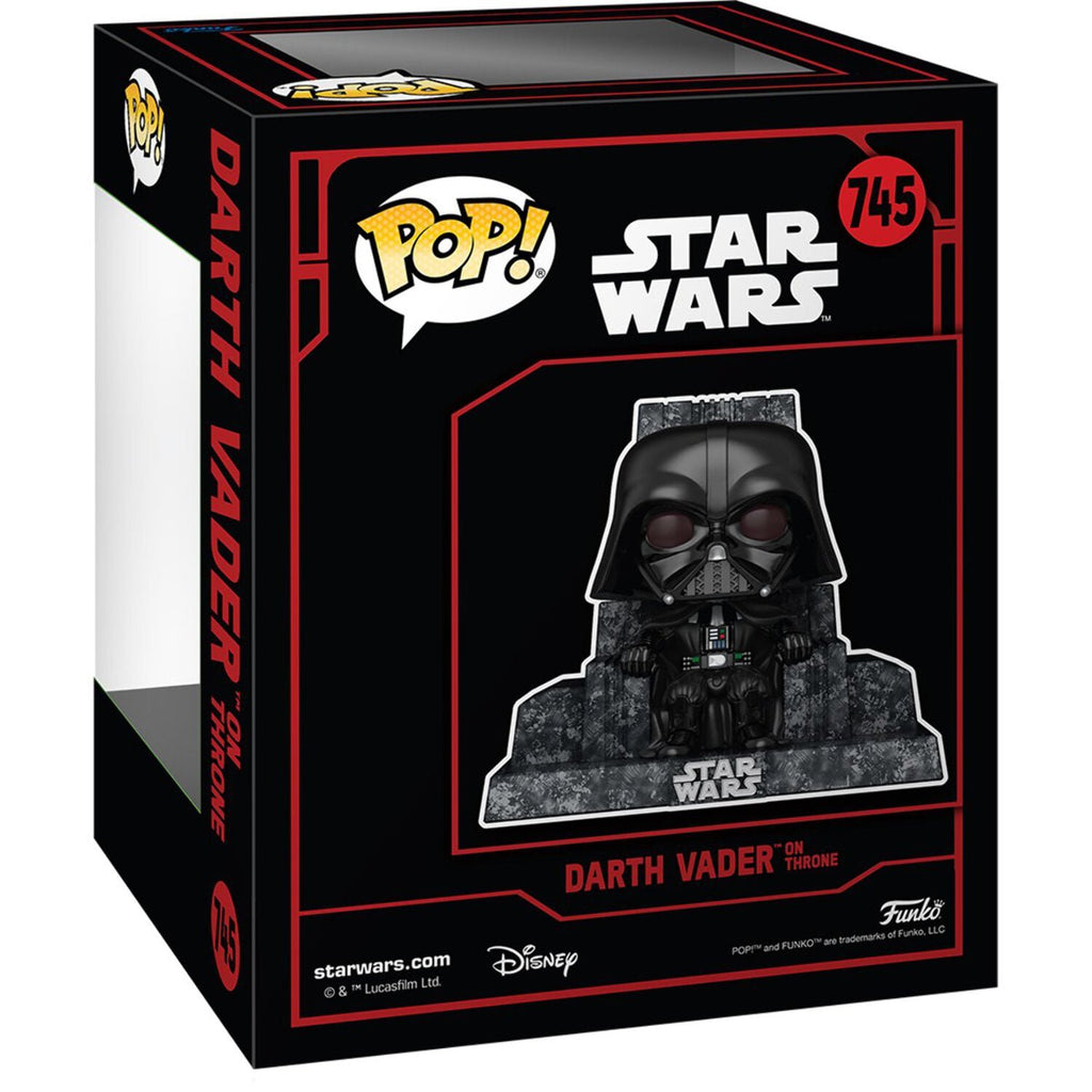 Funko Pop! Deluxe Star Wars Darth Vader on Throne #745 Vinyl Bobble-Head Figure