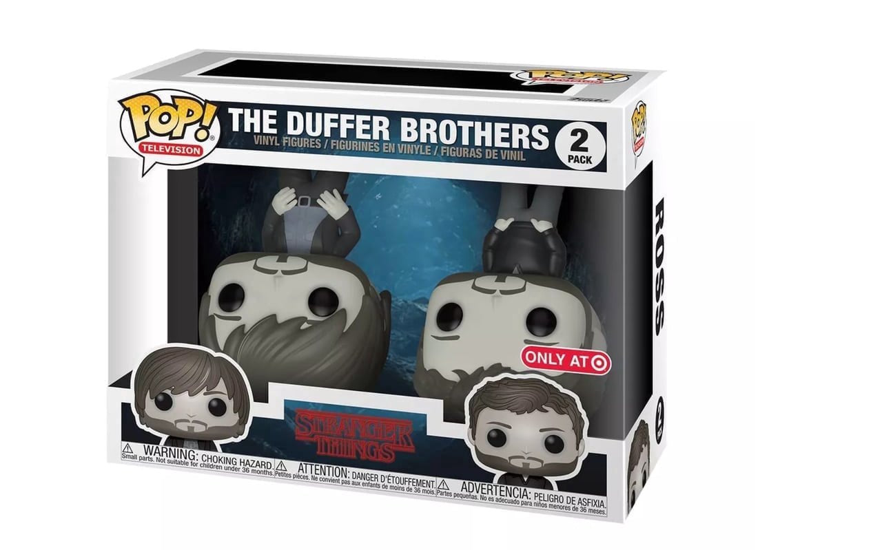 Funko Pop! Television - Stranger Things - The Duffer Brothers (Upside Down) - Target Exclusive Collectible Vinyl Figure - 2 Pack
