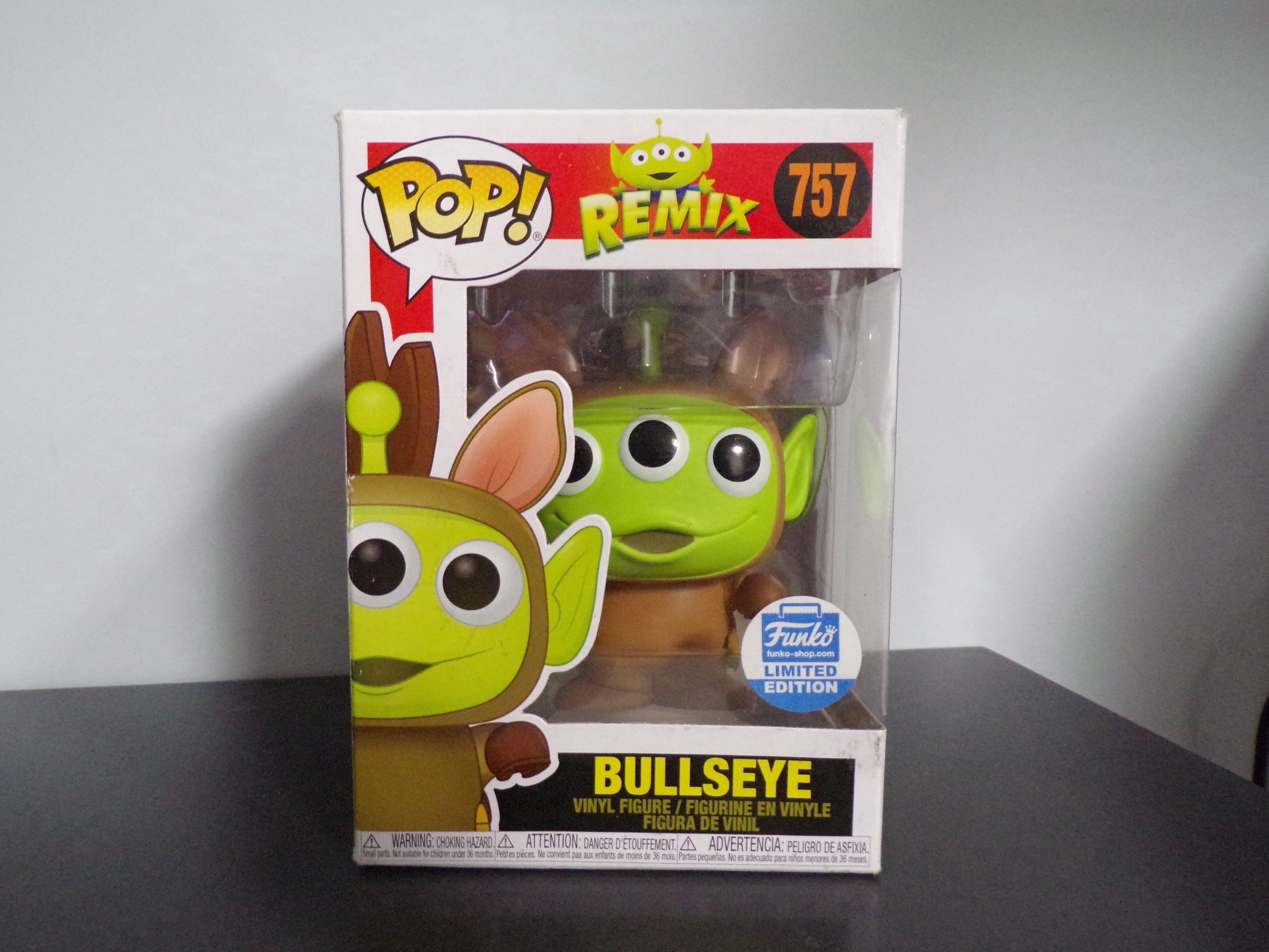 Funko POP Disney Pixar Remix Alien as Bullseye 757 Vinyl Figure