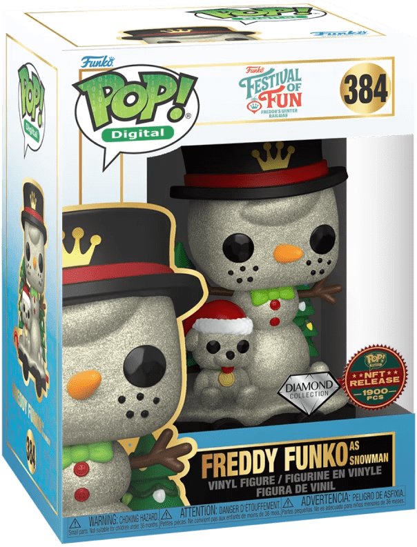 Funko Pop! Digital Freddy Funko as Snowman #384 – Limited Edition 1,900 PCS
