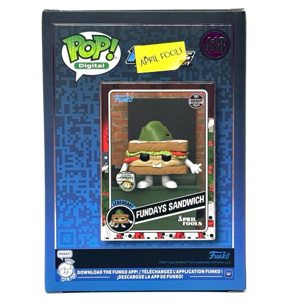 Funko Pop! April Fools Fundays Sandwich #418 LE-1176