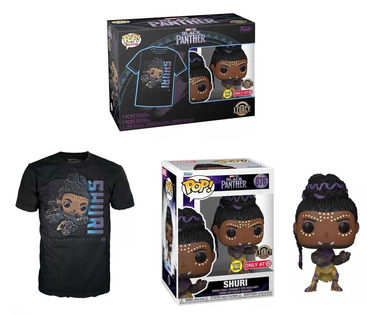 Funko Pop! Marvel Collector's Box: Black Panther - Shuri (Medium)