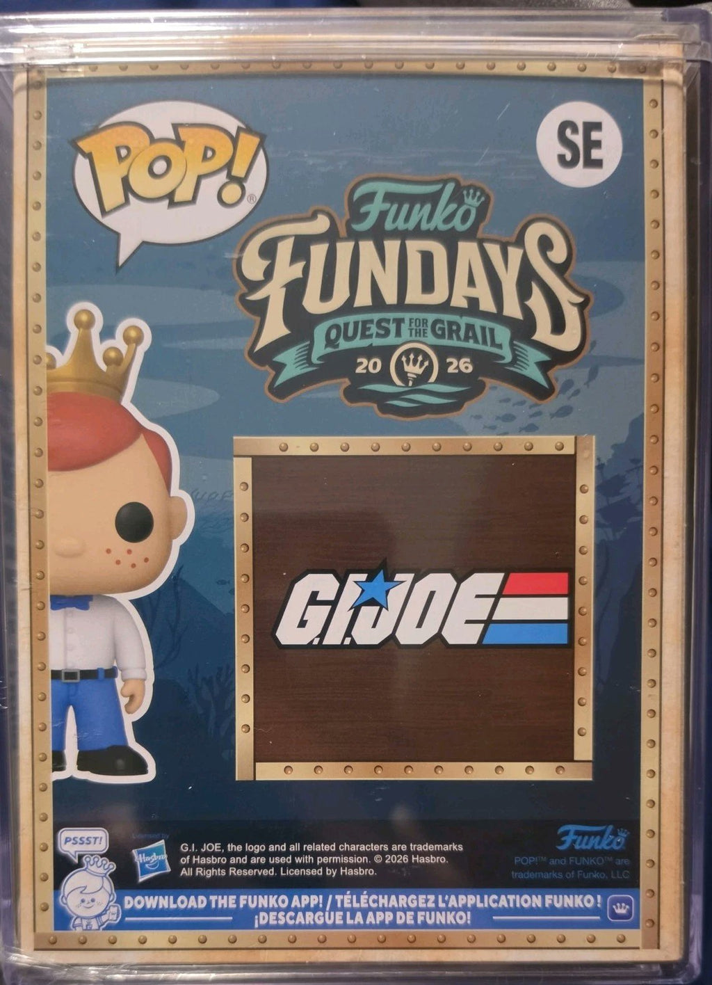 Funko Pop! - Freddy Funko as Storm Shadow LE-2500