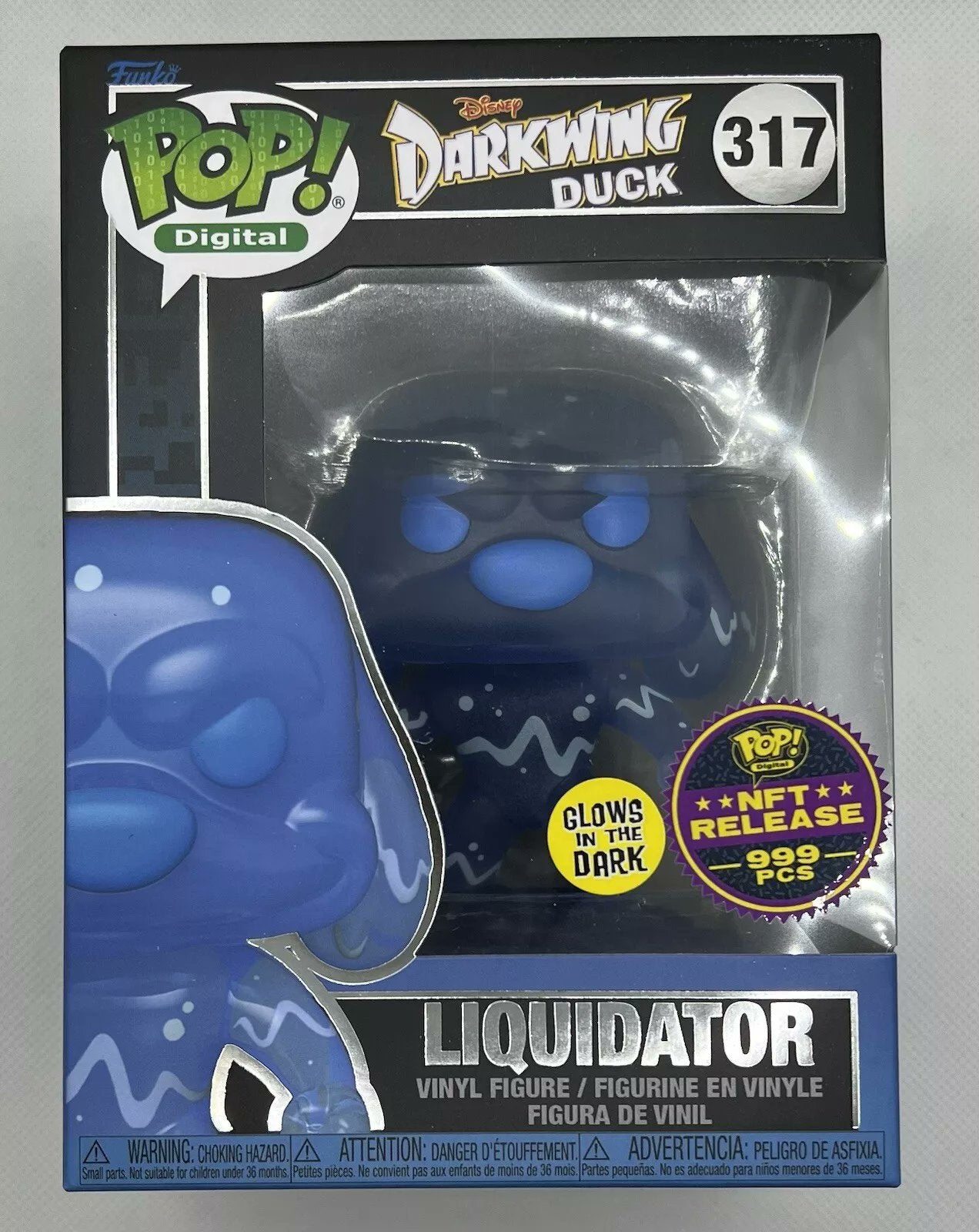 Disney Afternoon Funko Pop Liquidator Grail #317 Darkwing Duck