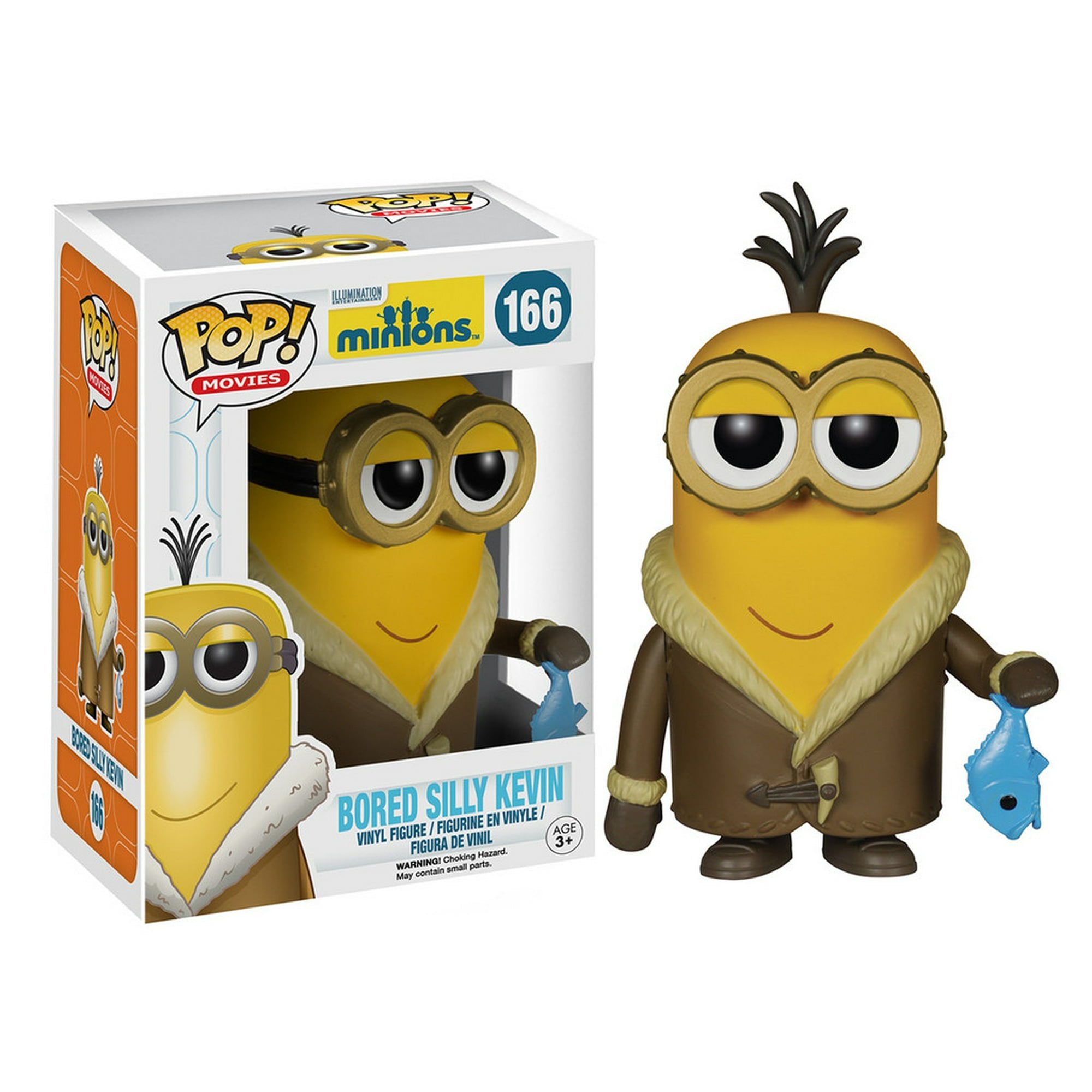 Funko Pop! Movies Minions Bored Silly Kevin #166 Vinyl Figure Despicable Me