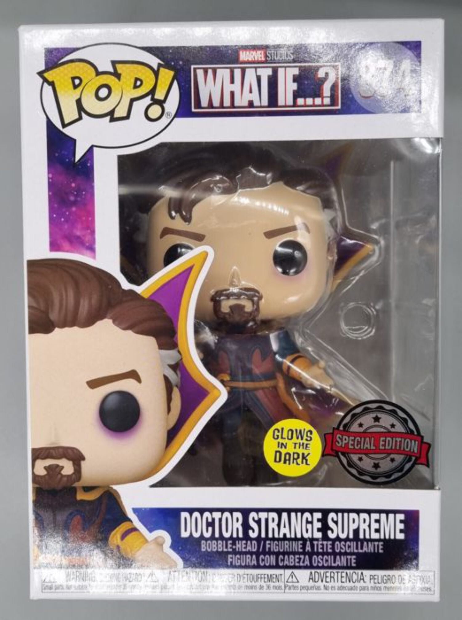 Funko Pop! Doctor Strange Supreme #874 Glow-in-the-Dark – Marvel