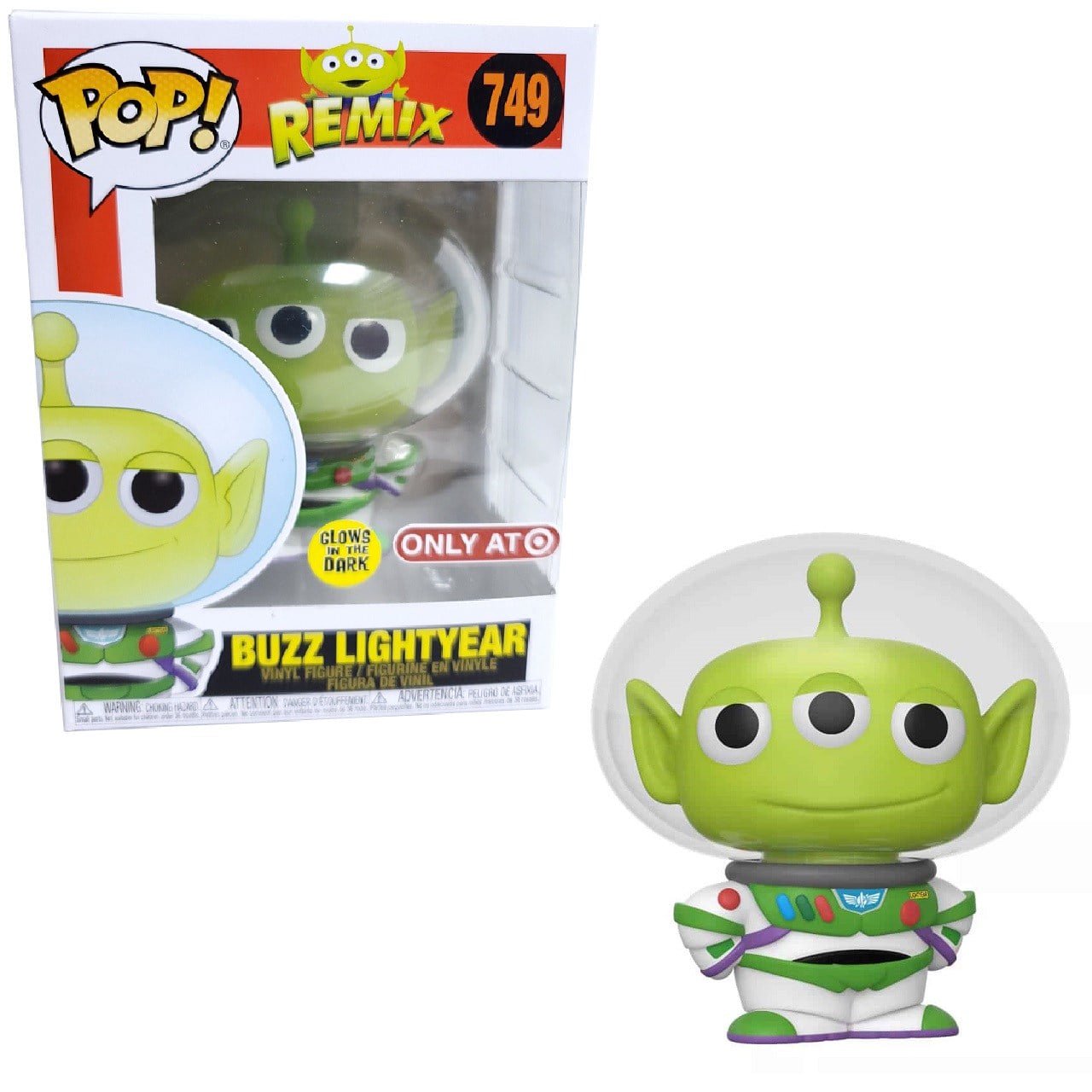 Funko POP Disney Pixar Remix Buzz Lightyear 749 Vinyl Figure