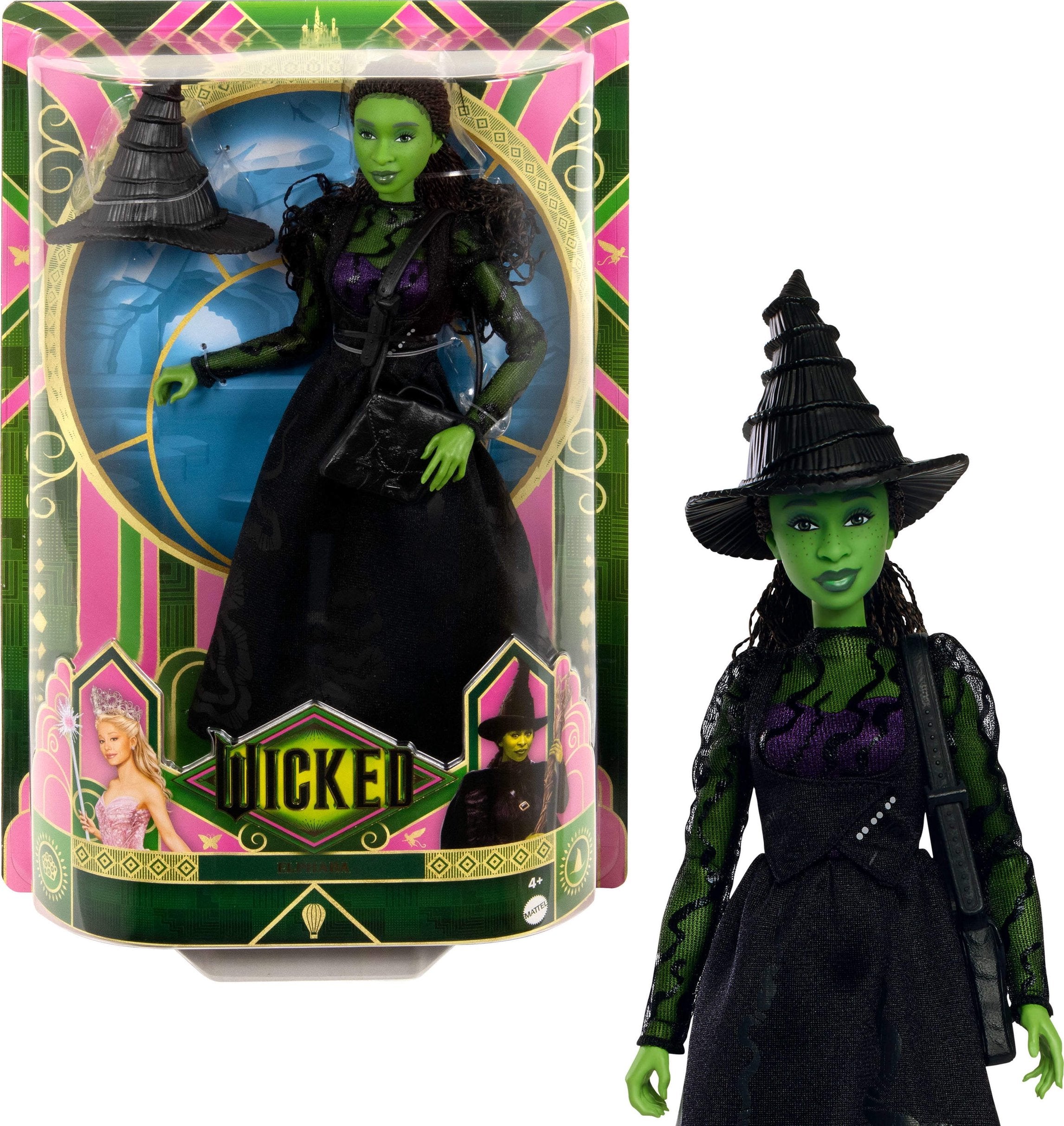 Universal Pictures' Wicked Elphaba Fashion Doll with Removable Fashions & Accessories