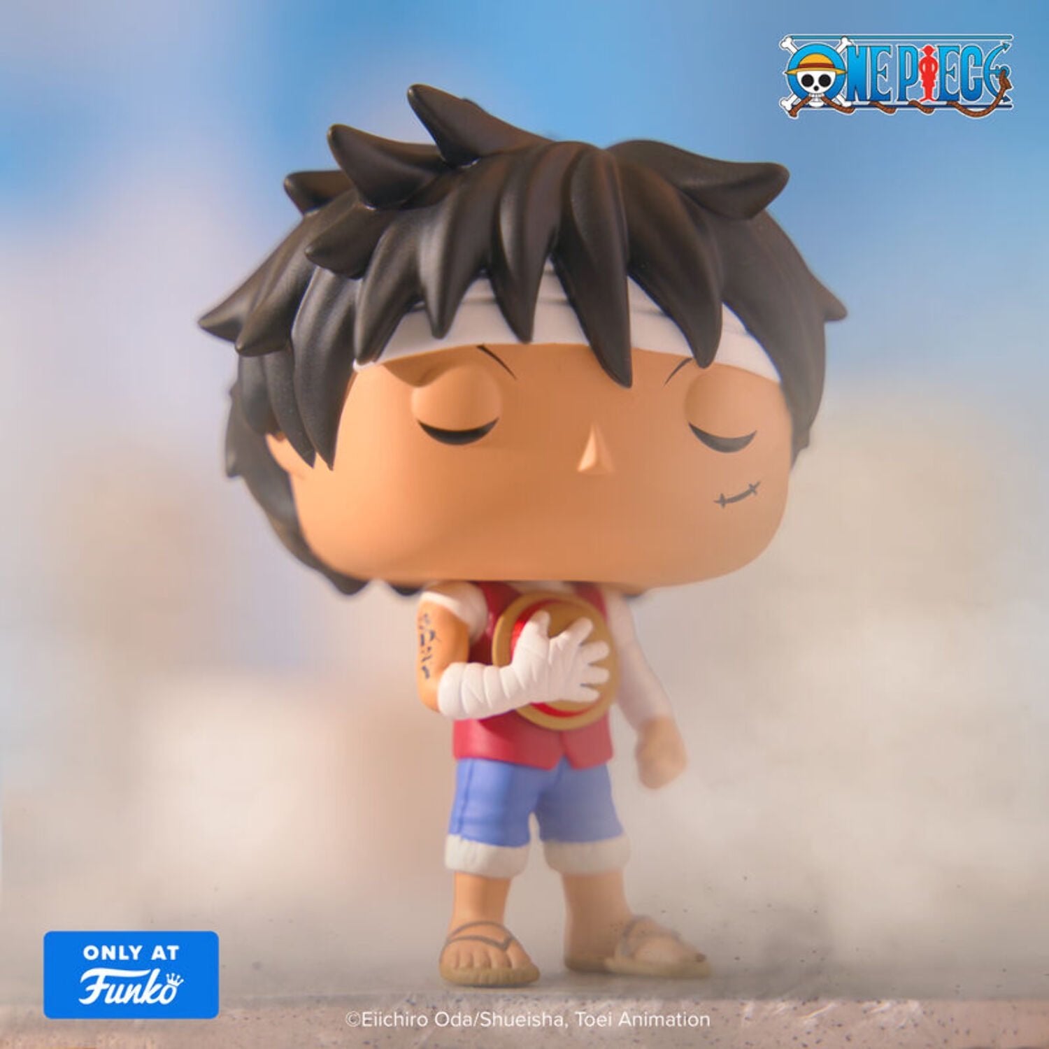 Funko POP! Anime One Piece Monkey D Luffy Marineford Memorial Exclusive #1877!
