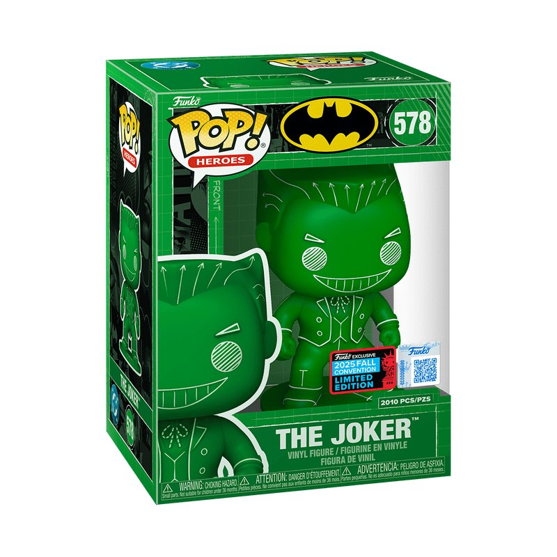 Funko Pop! The Joker (Green Blueprint Deco) with Pop! Protector