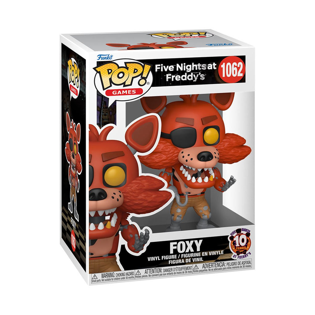 Funko Pop! Five Nights at Freddy's 10th Anniversary Foxy #1062 Vinyl Figure