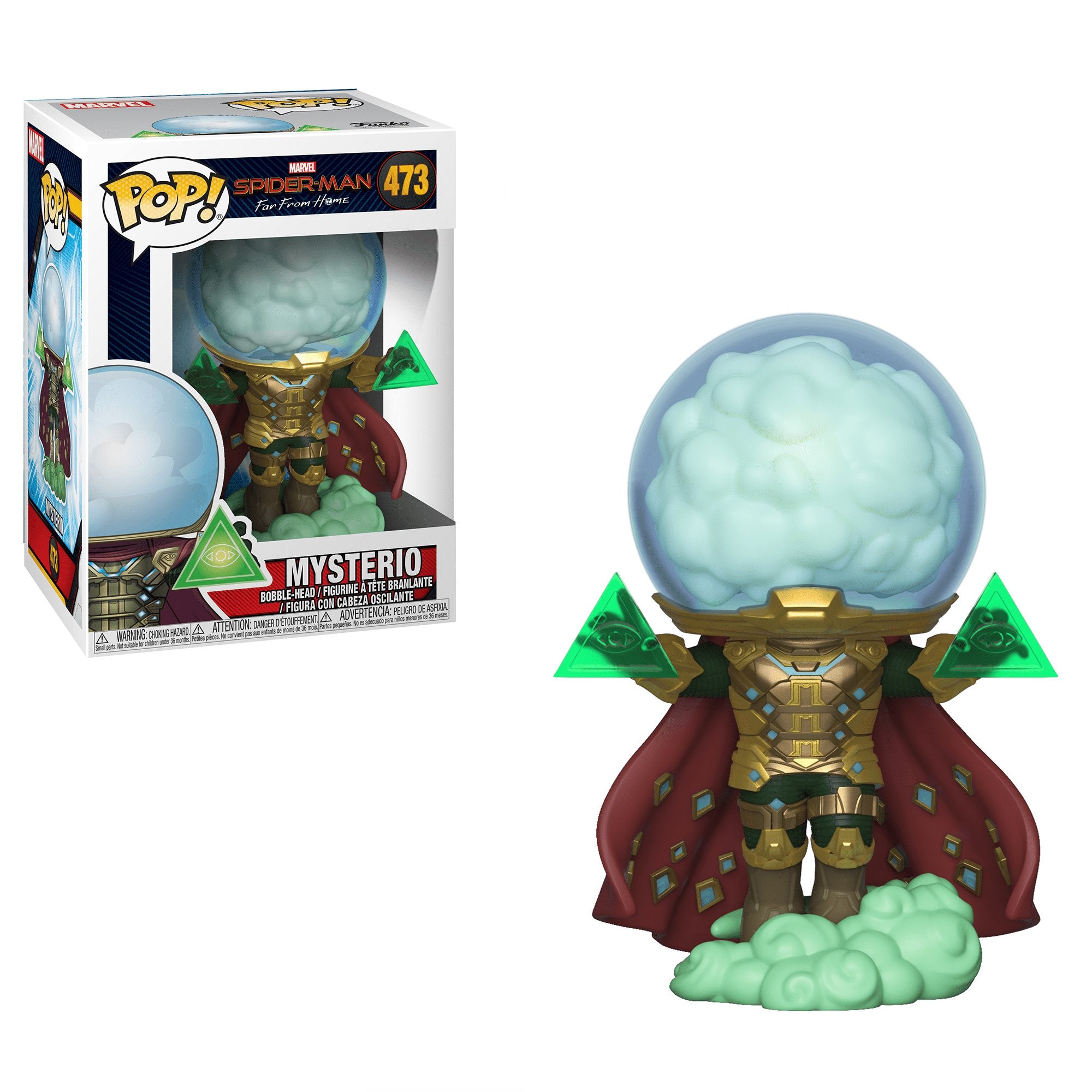 Funko POP! Marvel Spider-Man FFH Mysterio Bobblehead