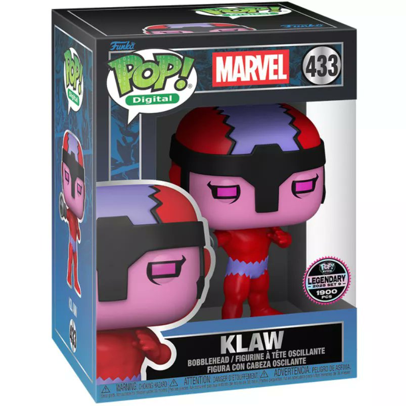Funko Pop! Marvel Klaw Legendary 2026 Set of 9 LE-1236