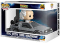 Funko POP! Rides Deluxe: Back to the Future - Doc with Time Machine Vinyl Figure