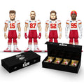 Funko Kansas City Chiefs Fanatics Exclusive Super Bowl LVII Champions Four-Pack Vinyl GOLD 12'' Figures
