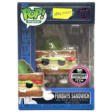 Funko Pop! April Fools Fundays Sandwich #418 LE-1176