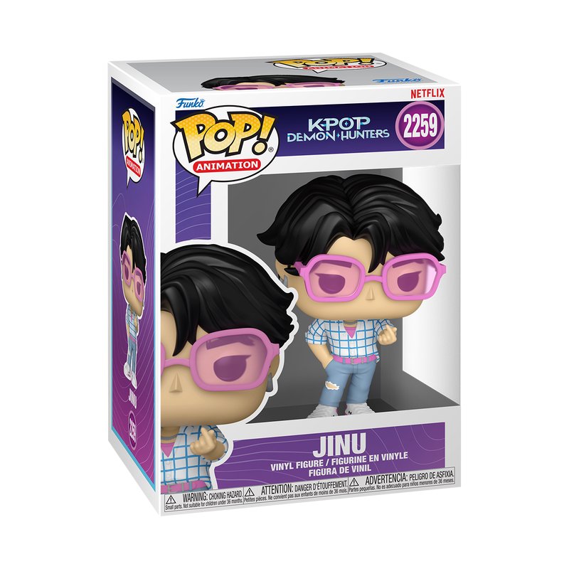Funko POP! Animation: K-POP Demon Hunters - Jinu Collectible Vinyl Figure