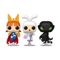 Powerpuff Girls (Glow) 3-Pack Liberty Belle POP! Harmony Bunny and POP! Mange Funko Pop