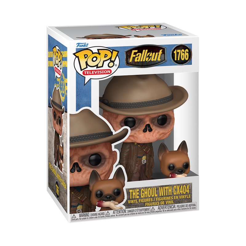Funko Pop & Buddy Fallout Ghoul & CX404 #1766 Vinyl Figure