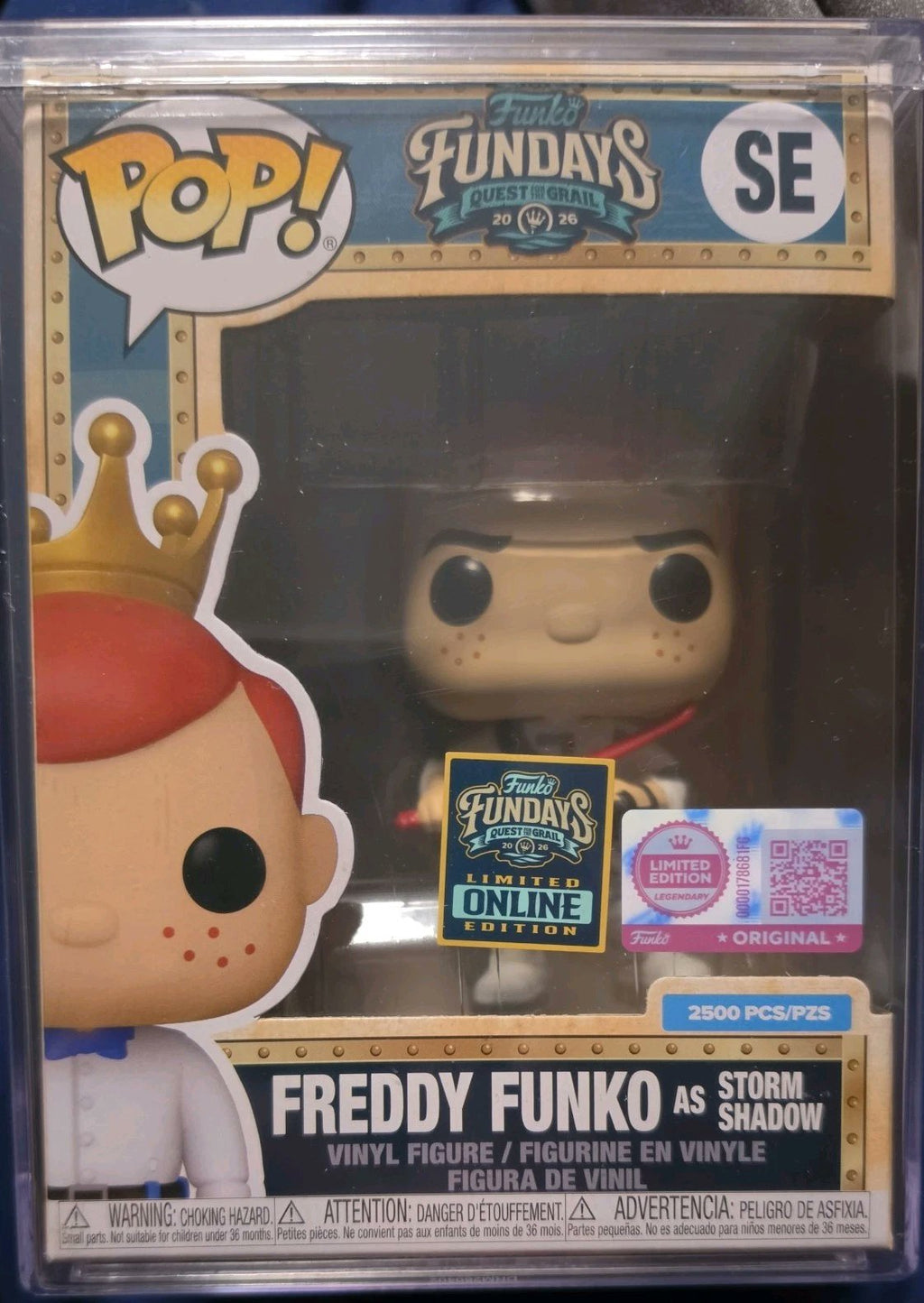Funko Pop! - Freddy Funko as Storm Shadow LE-2500