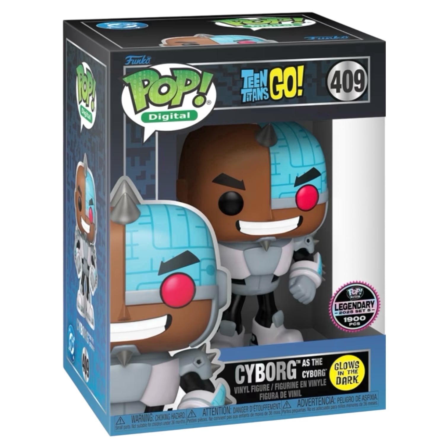 Funko Pop! Cyborg (Glow in the Dark) – Teen Titans Go! – GITD Vinyl Figure