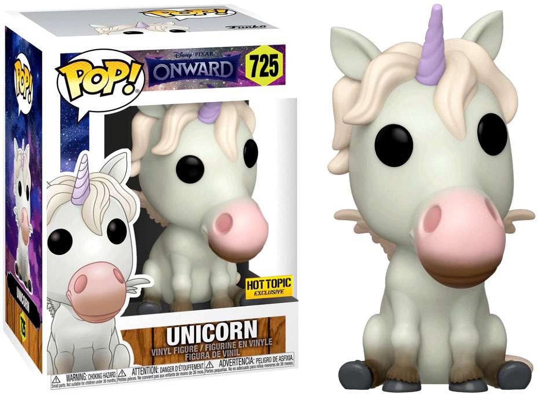 Pop! Disney Onward Vinyl Figure Unicorn #725 Hot Topic Exclusive