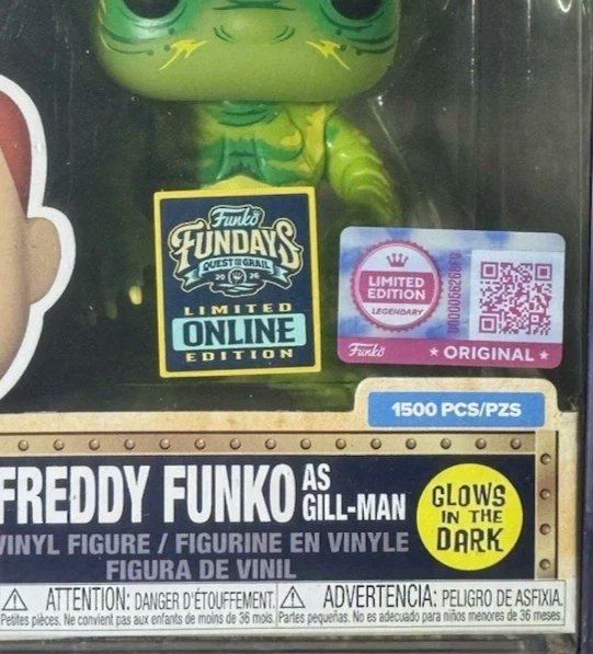 Funko Pop! Fundays 2026 - Quest for the Grail - Freddy as Gill-Man LE 1500