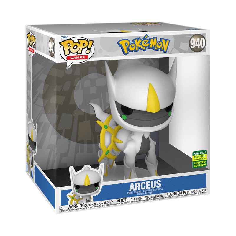 Funko Pop! Vinyl Jumbo 10 in: Pokémon - Arceus  #940