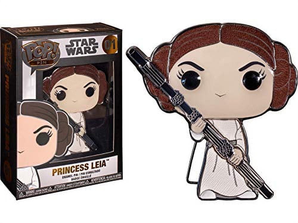 Funko Pop! Star Wars - #01 Princess Leia - A New Hope - Large Enamel Pin